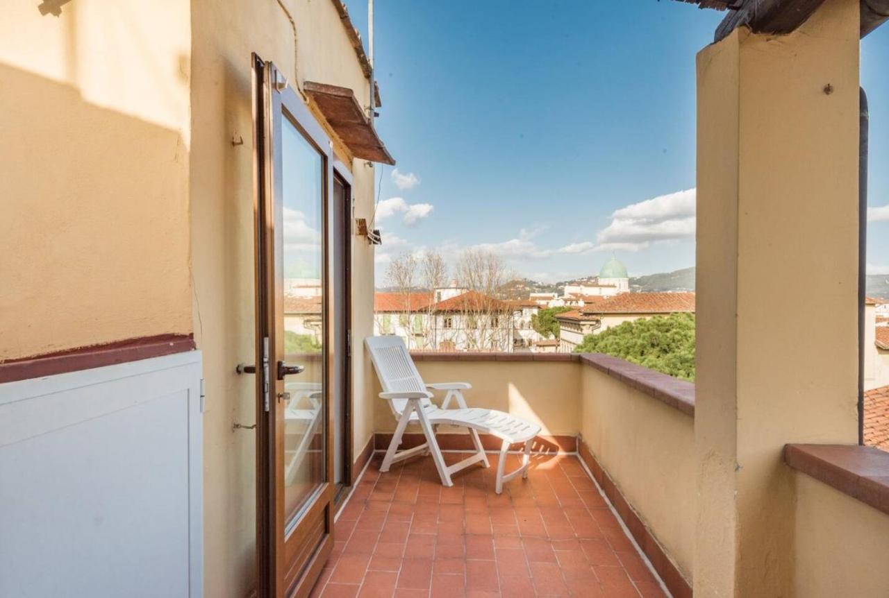 Ferienwohnung Romantico Attichino Con Terrazzo Vista Duomo !! Florenz Exterior foto